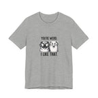 You're Weird I Like That T‑Shirt — Cute Pug Illustration Tee