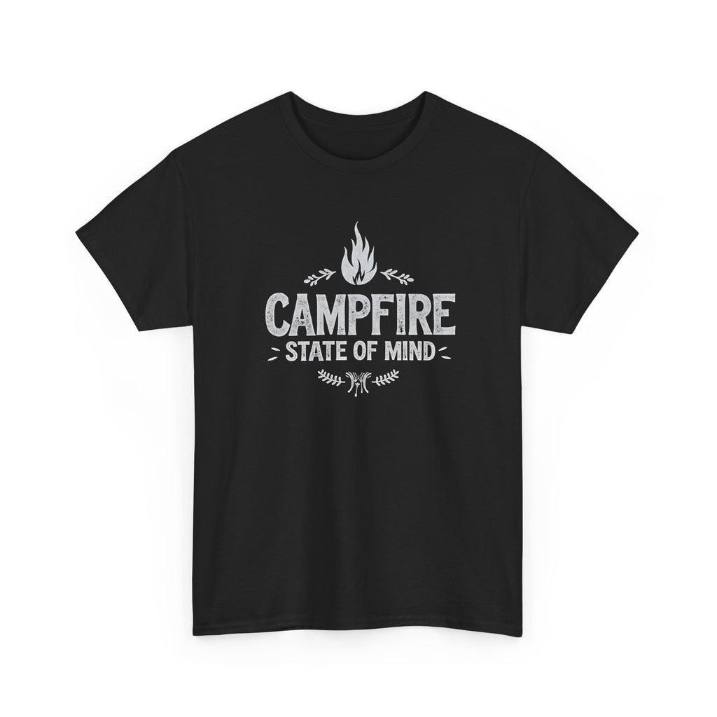 Campfire State of Mind T-Shirt — Outdoor Camping Tee
