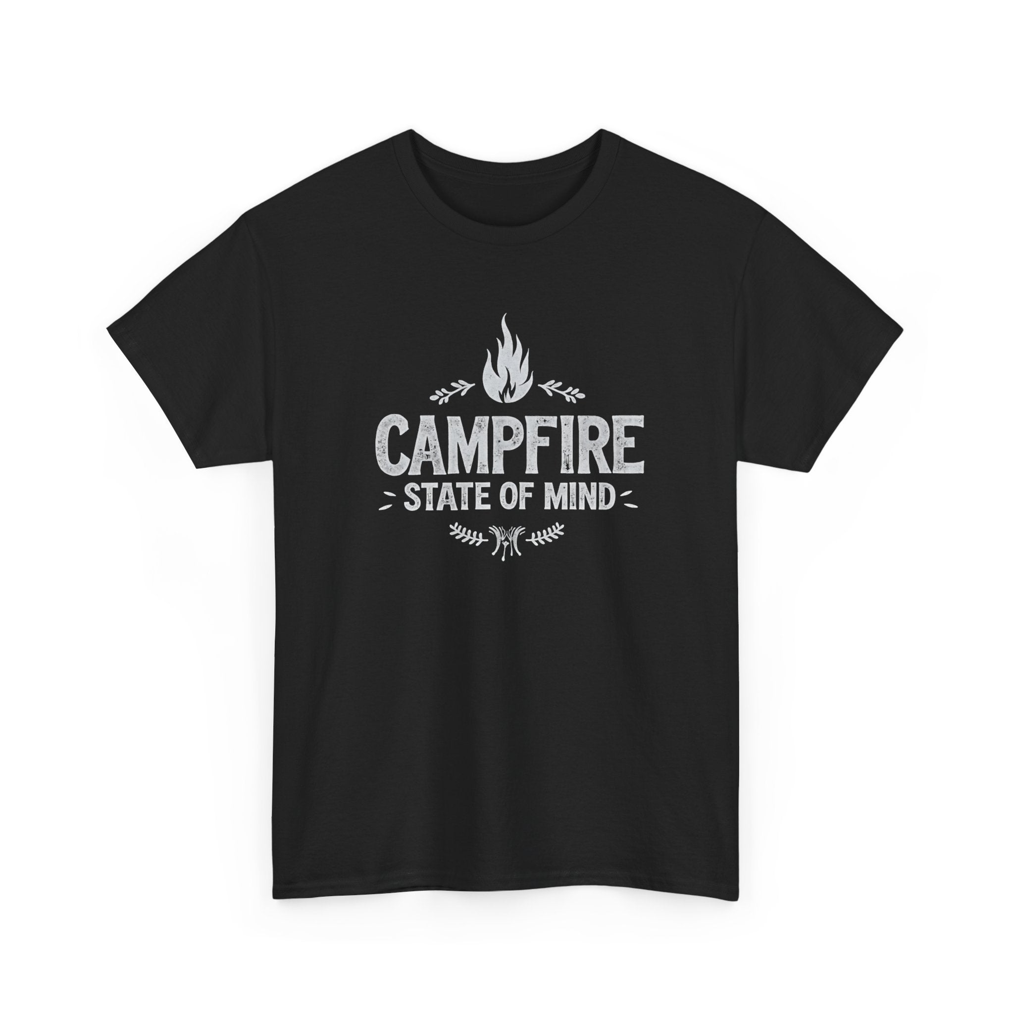 Campfire State of Mind T-Shirt — Outdoor Camping Tee