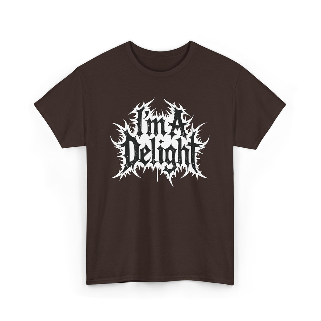 Gothic "I'm A Delight" Graphic Tee