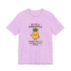 Pineapple Inspirational Tee – "Be Like a Pineapple: Stand Tall, Wear a Crown, Be Sweet Inside"