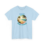 Beach? Shore Thing! Tropical Sunset Summer Beach T-Shirt