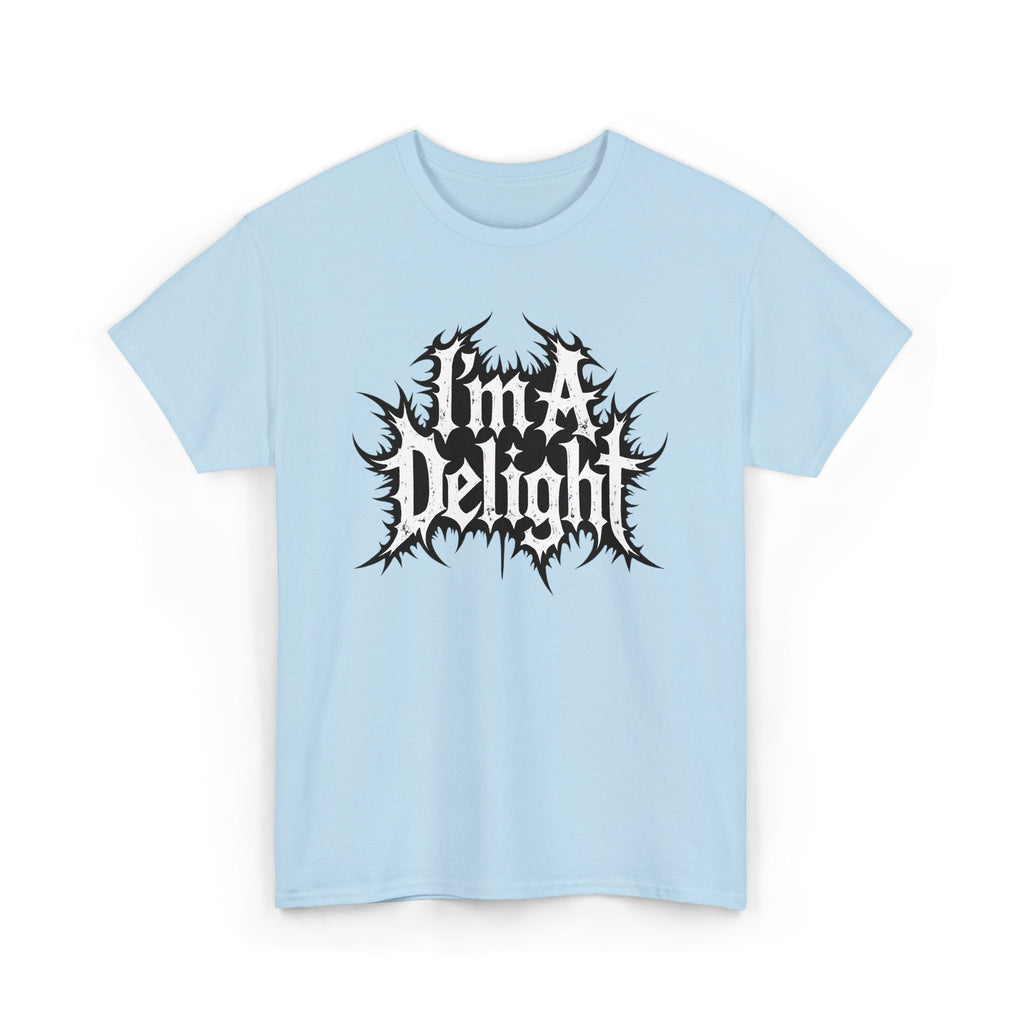 Gothic "I'm A Delight" Graphic Tee