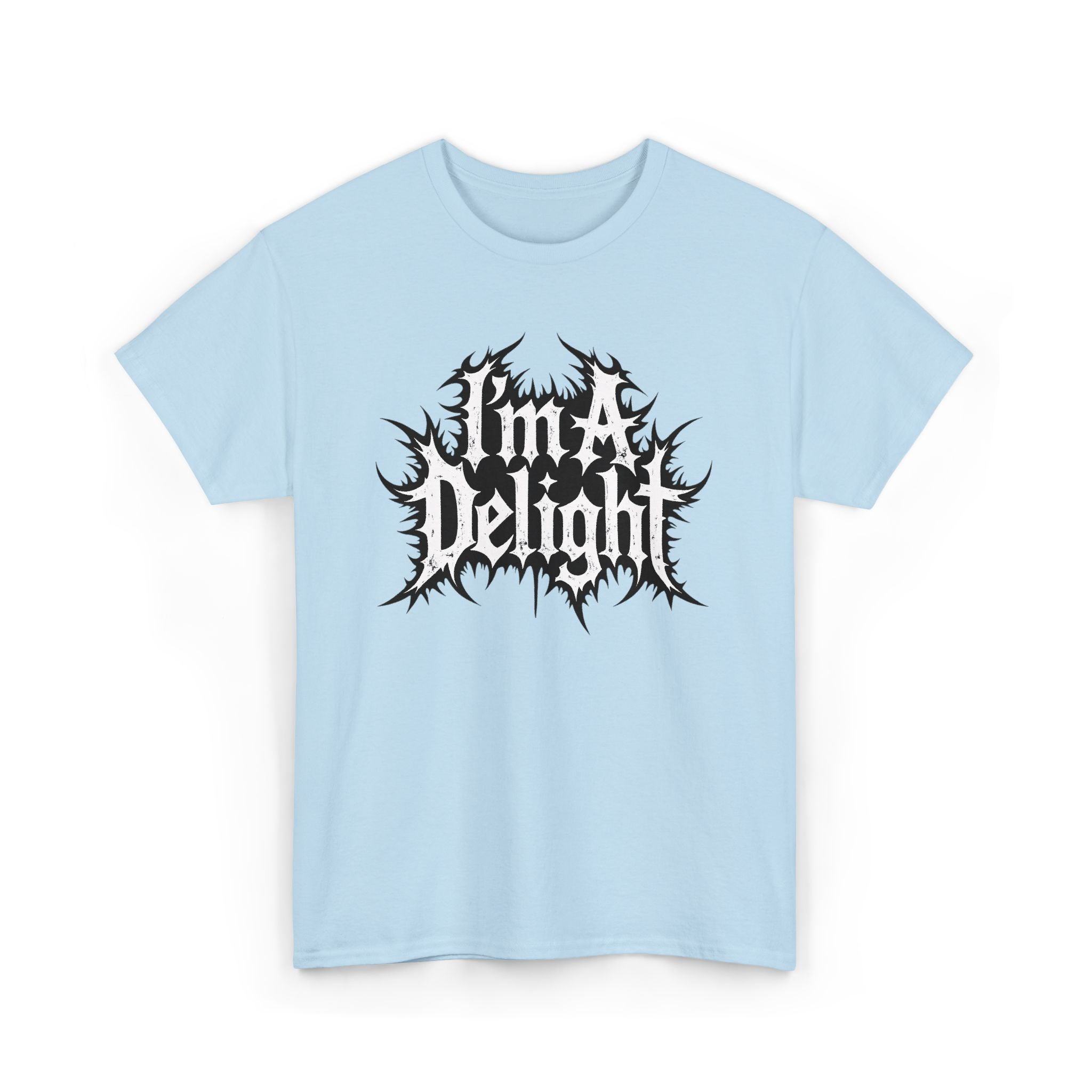 Gothic "I'm A Delight" Graphic Tee