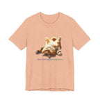Cat Nap T‑Shirt — "How I Be In My Purrsonal Space" Cute Relaxed Cat Graphic Tee
