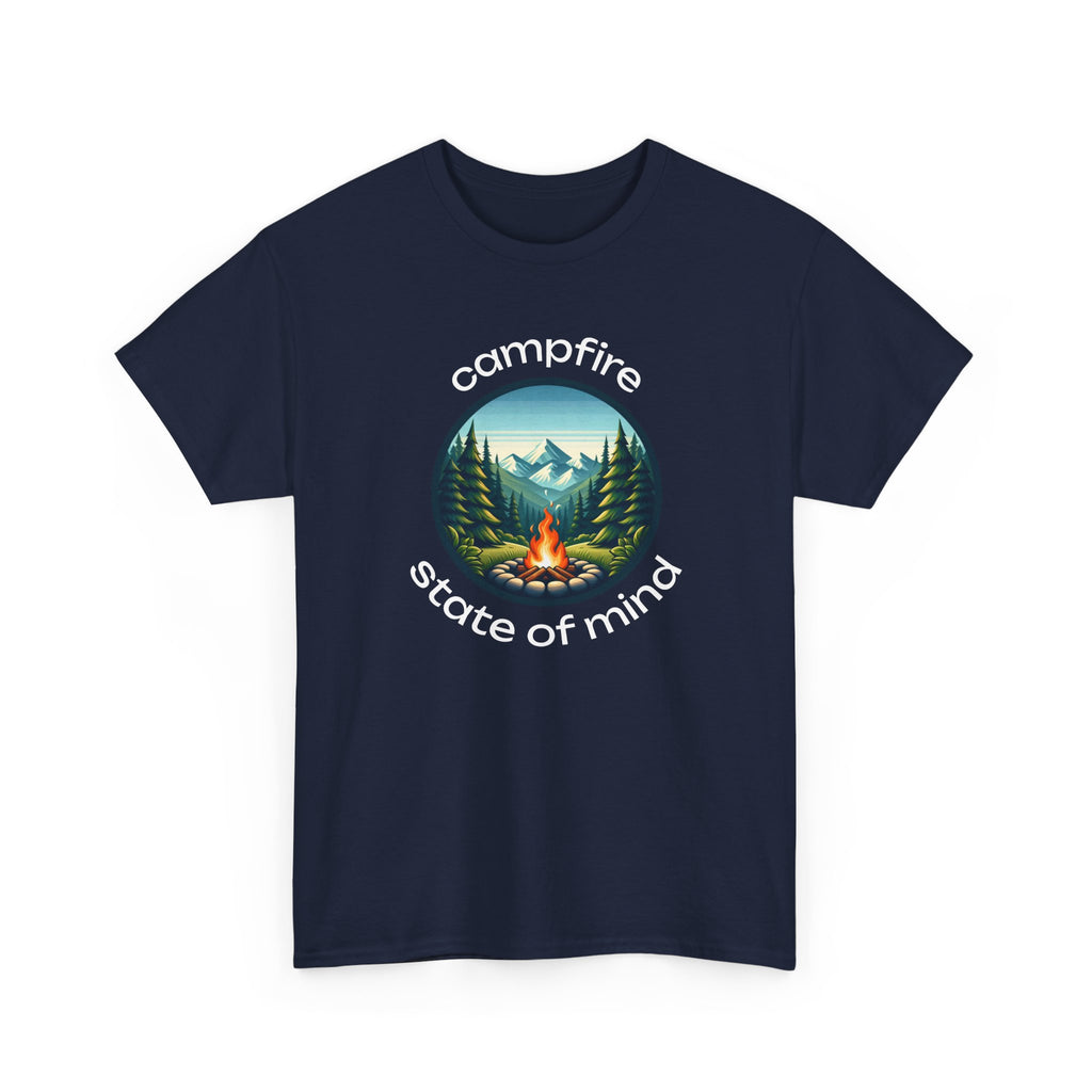 Campfire State of Mind T-Shirt — Outdoor Camping Graphic Tee