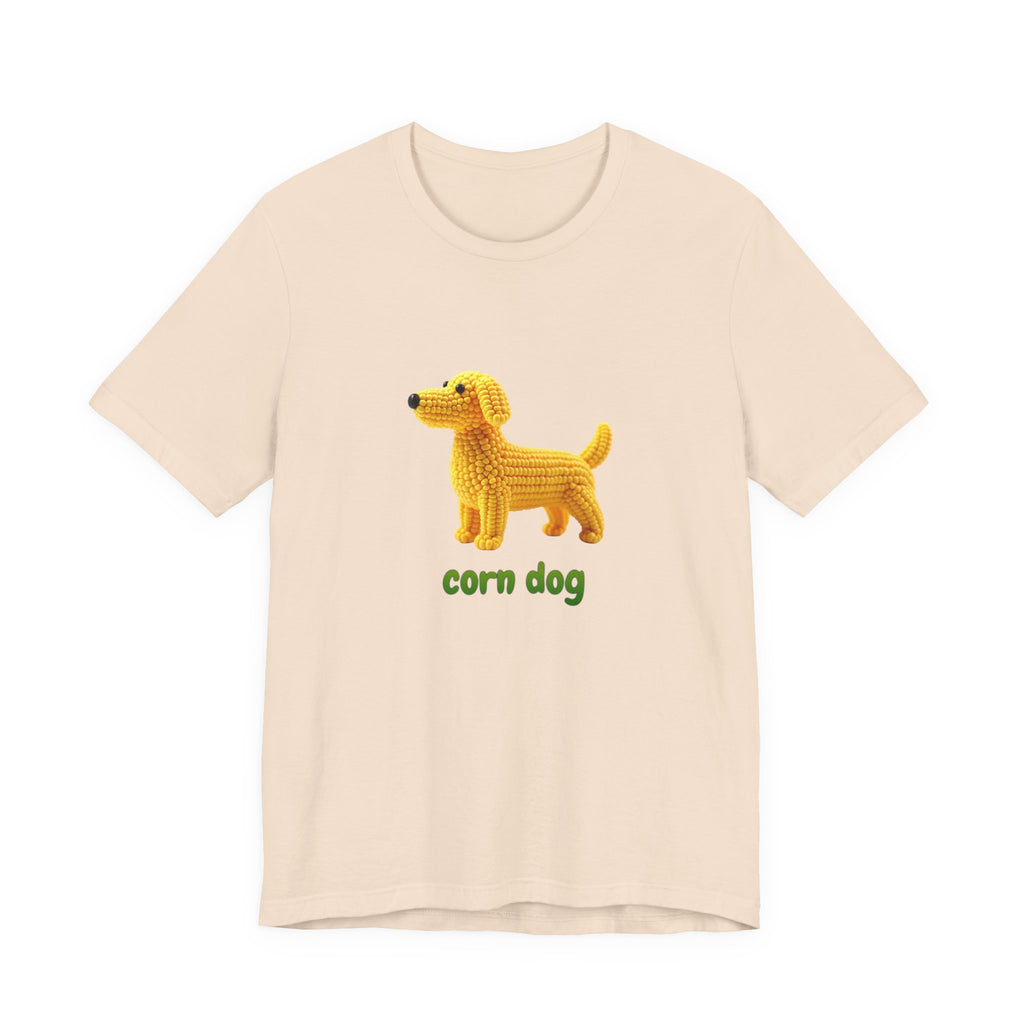Corn Dog Dachshund T-Shirt — Cute Corn Dog Graphic Tee