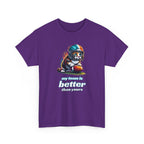 Football Fan T-Shirt — My Team Is Better Than Yours Football Cat Tee