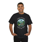Hike More Worry Less T-Shirt — Nature Hiking Graphic Tee