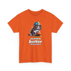 Football Fan T-Shirt — My Team Is Better Than Yours Football Cat Tee