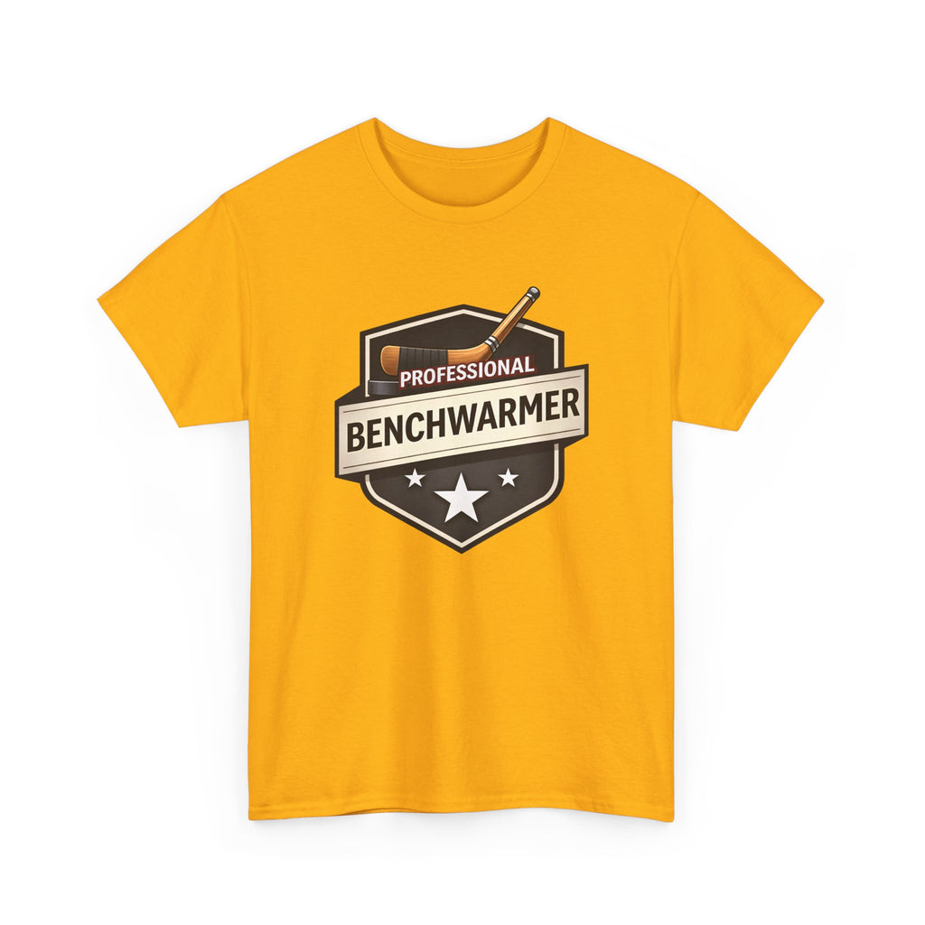 Professional Benchwarmer Hockey T‑Shirt – Funny Sports Gift Tee for Coaches & Fans