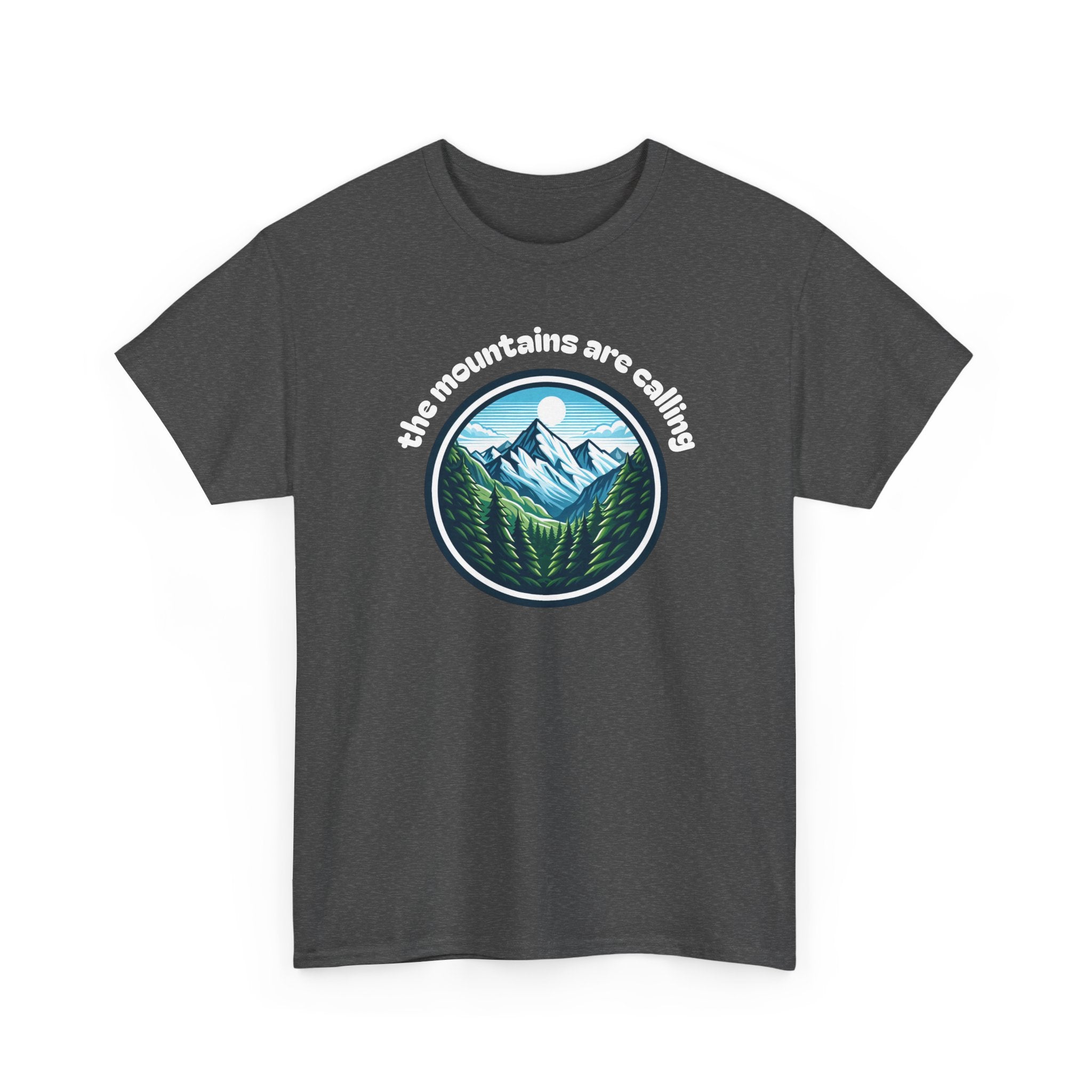 Mountains Are Calling T-Shirt — Scenic Hiking Graphic Tee