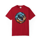 Yin Yang Koi Fish T-Shirt — Fire & Water Koi Circle Tee
