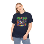 Beach Raccoon Hammock T‑Shirt — Tropical Summer Vibes Graphic Tee