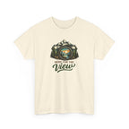 Here For The View - Camera Landscape Hiking Tee