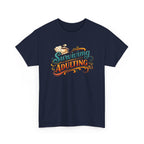 Surviving Adulting T-Shirt — Funny Retro Coffee Graphic Tee for Adults