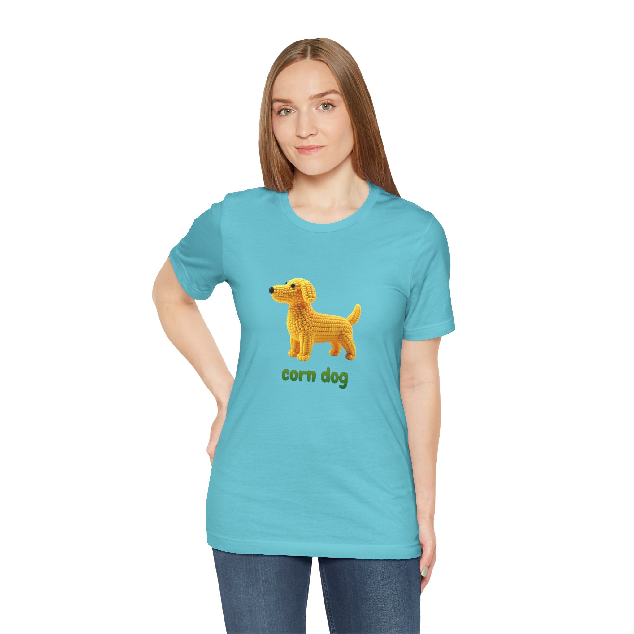 Corn Dog Dachshund T-Shirt — Cute Corn Dog Graphic Tee