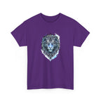 Tiger T-Shirt — Intricate Blue And White Tiger Graphic Tee