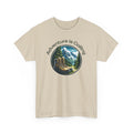 Adventure Is Calling Hiking T‑Shirt — Mountain Boots Outdoor Tee