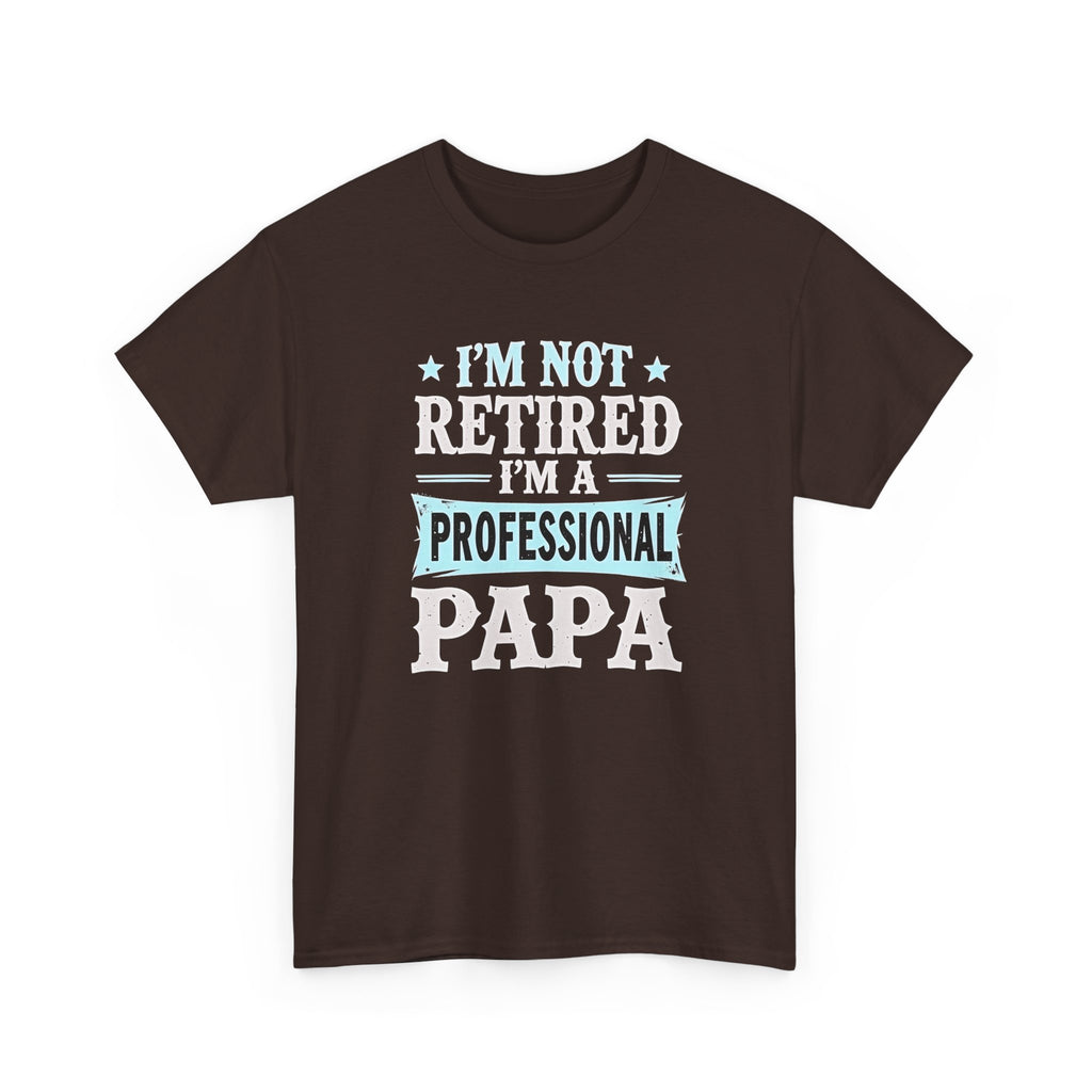 I'm Not Retired I'm A Professional Papa T-Shirt