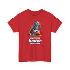 Football Fan T-Shirt — My Team Is Better Than Yours Football Cat Tee