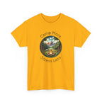 Camp More Stress Less T-Shirt — Outdoor Camping Nature Graphic Tee