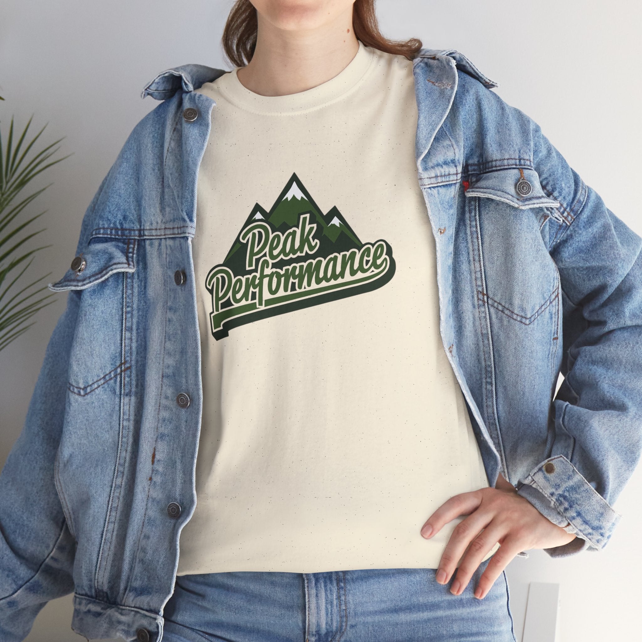 Peak Performance Mountain T-Shirt — Outdoor Adventure Tee