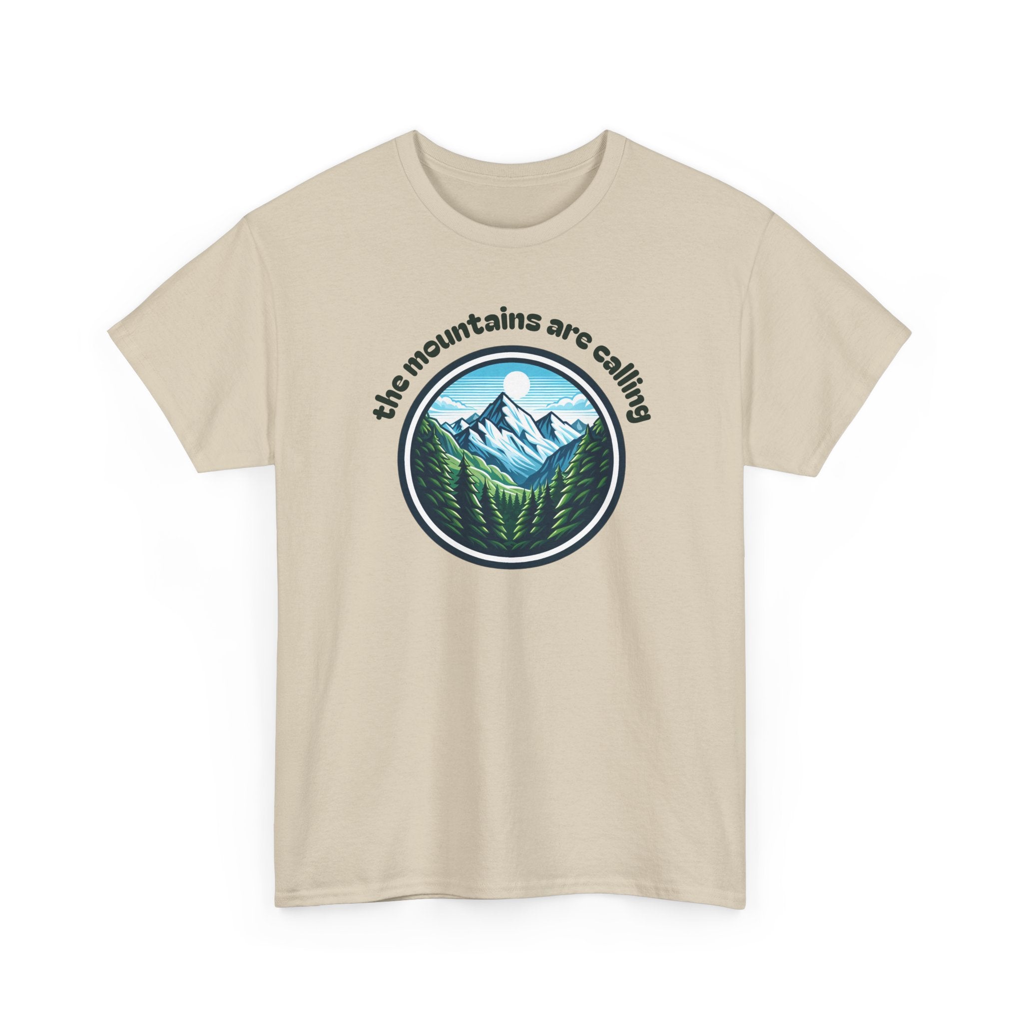 Mountains Are Calling T-Shirt — Scenic Hiking Graphic Tee
