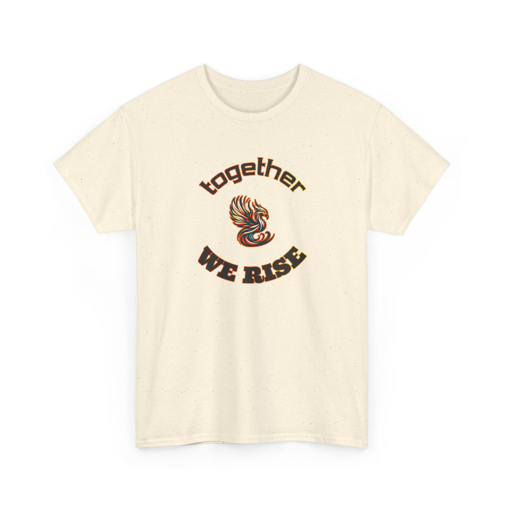 Together We Rise Phoenix Tee — Inspirational Community Pride T-Shirt