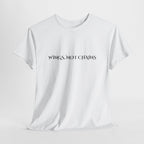 Wings Not Chains Wing T‑Shirt — Angel Wings Graphic Tee