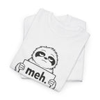 Sloth "meh." Graphic Tee - Cute Casual Funny T-Shirt