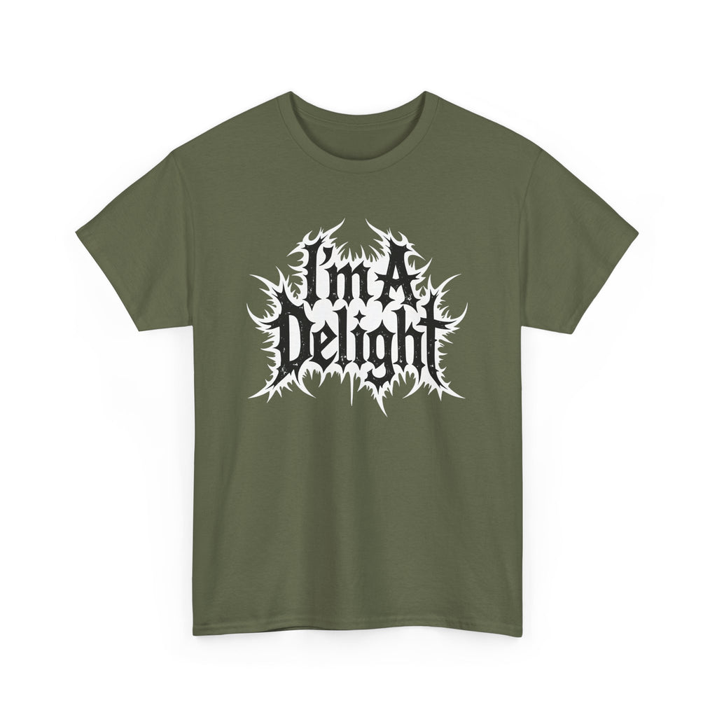 Gothic "I'm A Delight" Graphic Tee