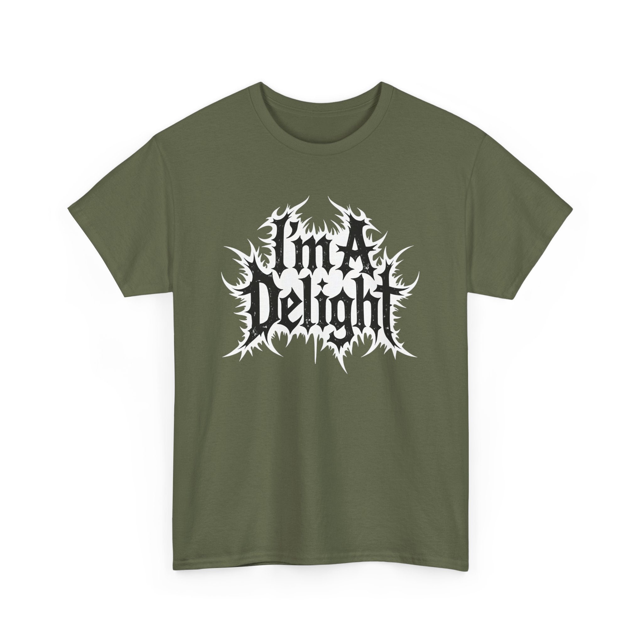 Gothic "I'm A Delight" Graphic Tee