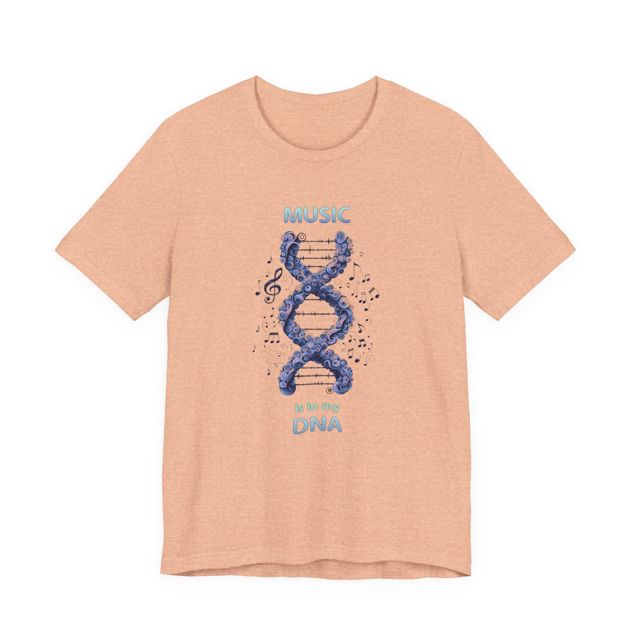 Music Is In My DNA T-Shirt — Music Lover Graphic Tee