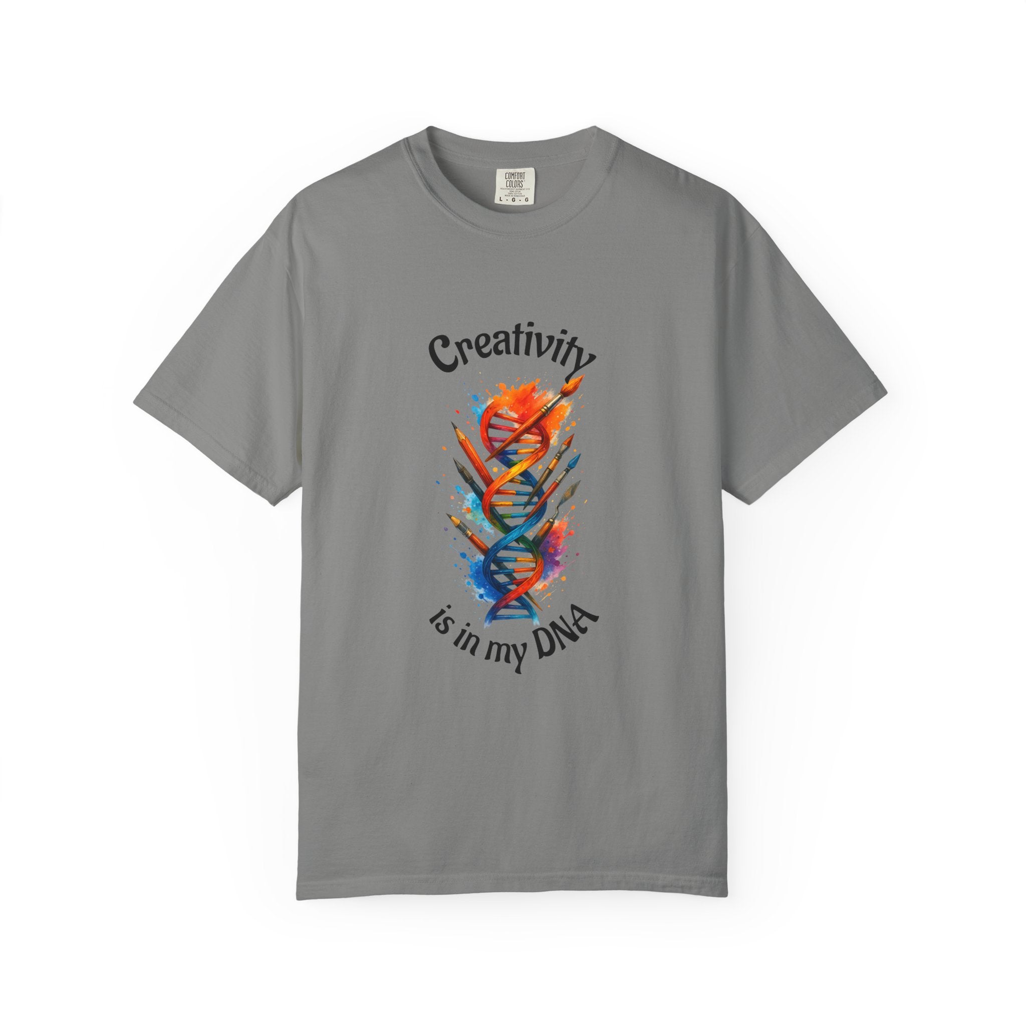 Creativity Is In My DNA T-Shirt — Artistic DNA Graphic Tee