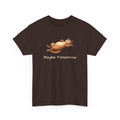 Maybe Tomorrow Cat T-Shirt — Lazy Cat Funny Graphic Tee