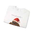 Cute Jumping Spider Christmas Sweatshirt – "Have yourself a hairy little Christmas"