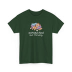 Exhausted But Thriving Tee — Funny Tired Shirt