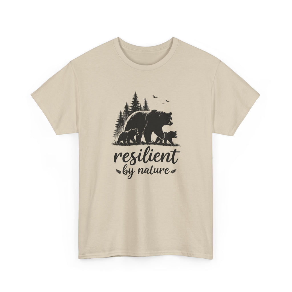 Resilient by Nature Bear T-Shirt — Outdoor Wildlife Tee