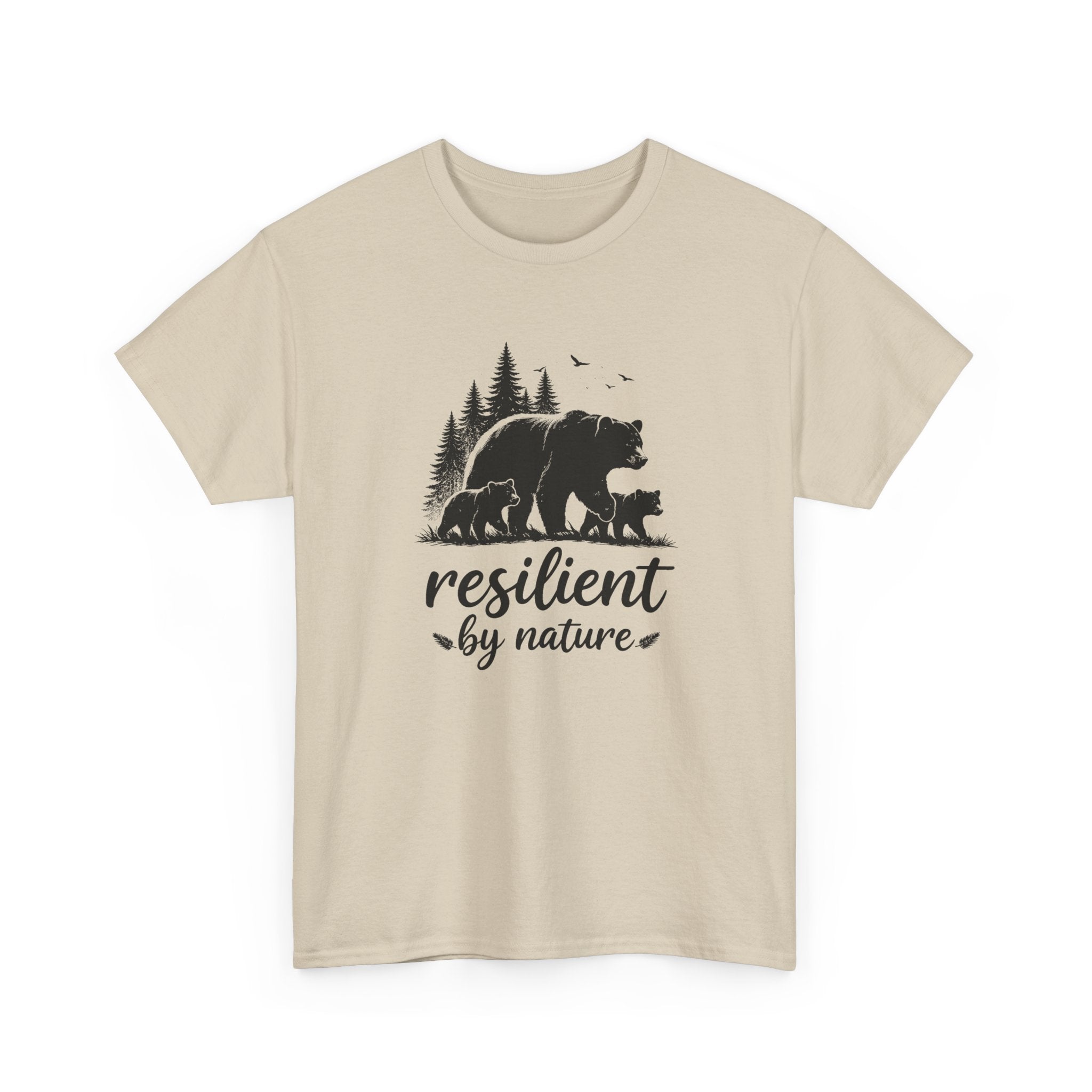 Resilient by Nature Bear T-Shirt — Outdoor Wildlife Tee