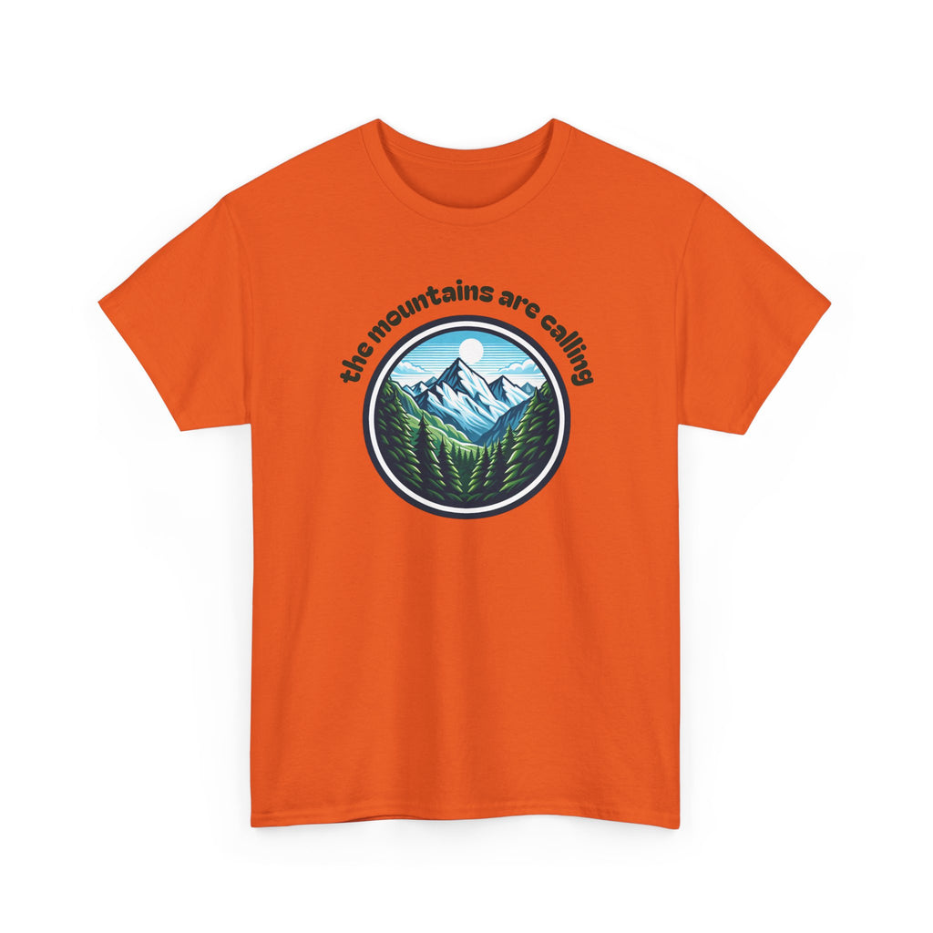 Mountains Are Calling T-Shirt — Scenic Hiking Graphic Tee