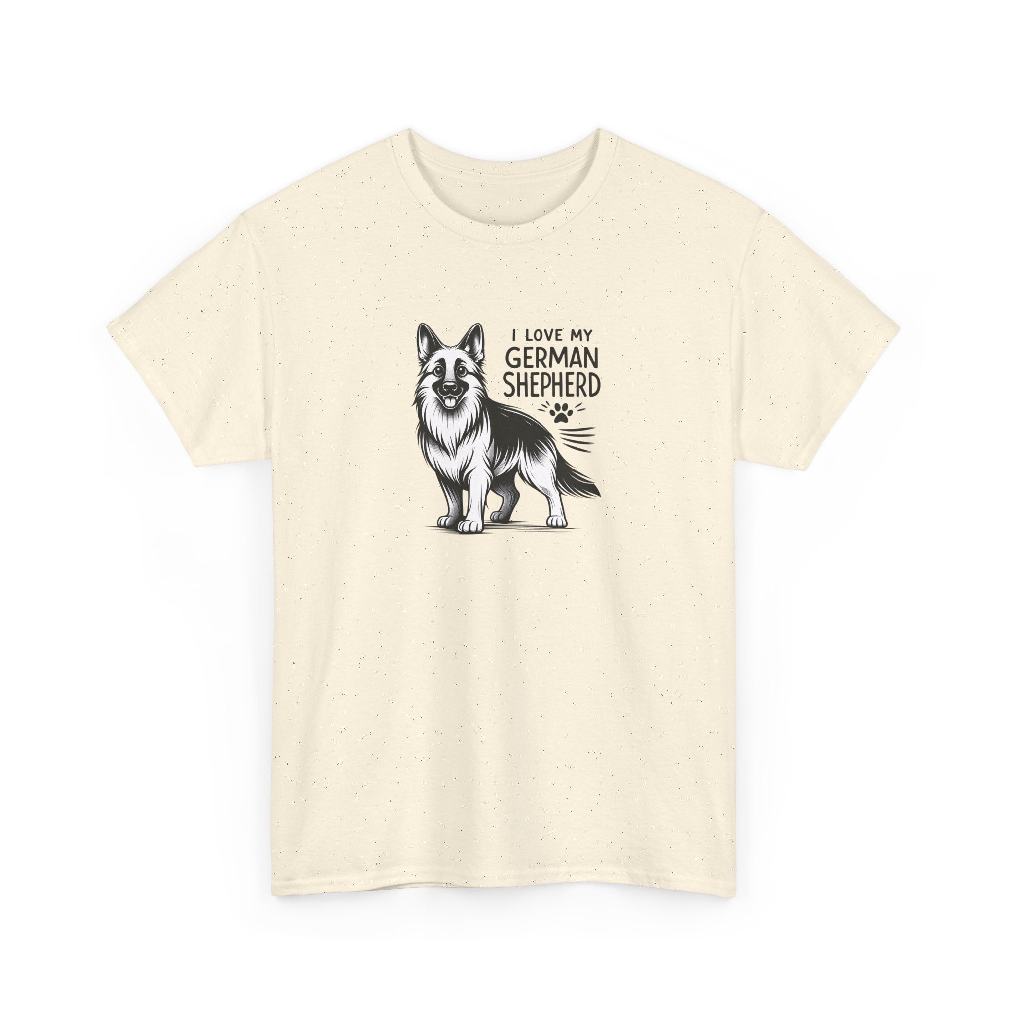 I Love My German Shepherd T-Shirt — Cute German Shepherd Dog Tee for Dog Lovers