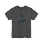 Cricket Batter Silhouette Tee — Action Sports Cricket T‑Shirt