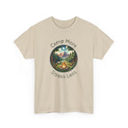 Camp More Stress Less T-Shirt — Outdoor Camping Nature Graphic Tee
