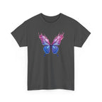 Butterfly Graphic Tee — Pink & Blue Watercolor Butterfly Shirt