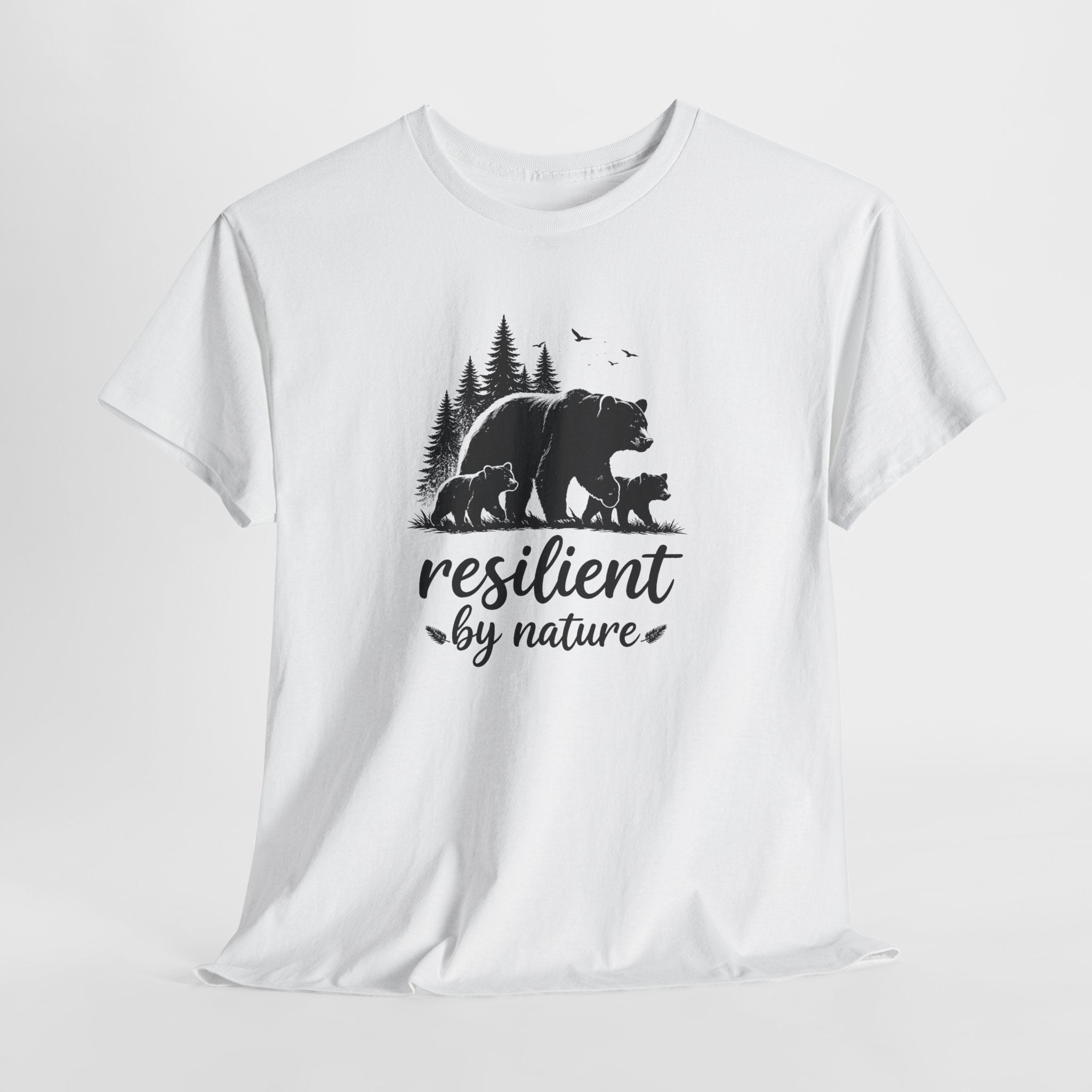 Resilient by Nature Bear T-Shirt — Outdoor Wildlife Tee