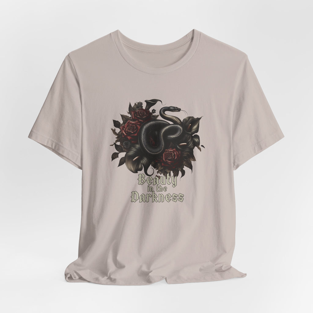Snake Floral T-Shirt — Beauty in the Darkness Graphic Tee