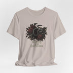 Snake Floral T-Shirt — Beauty in the Darkness Graphic Tee