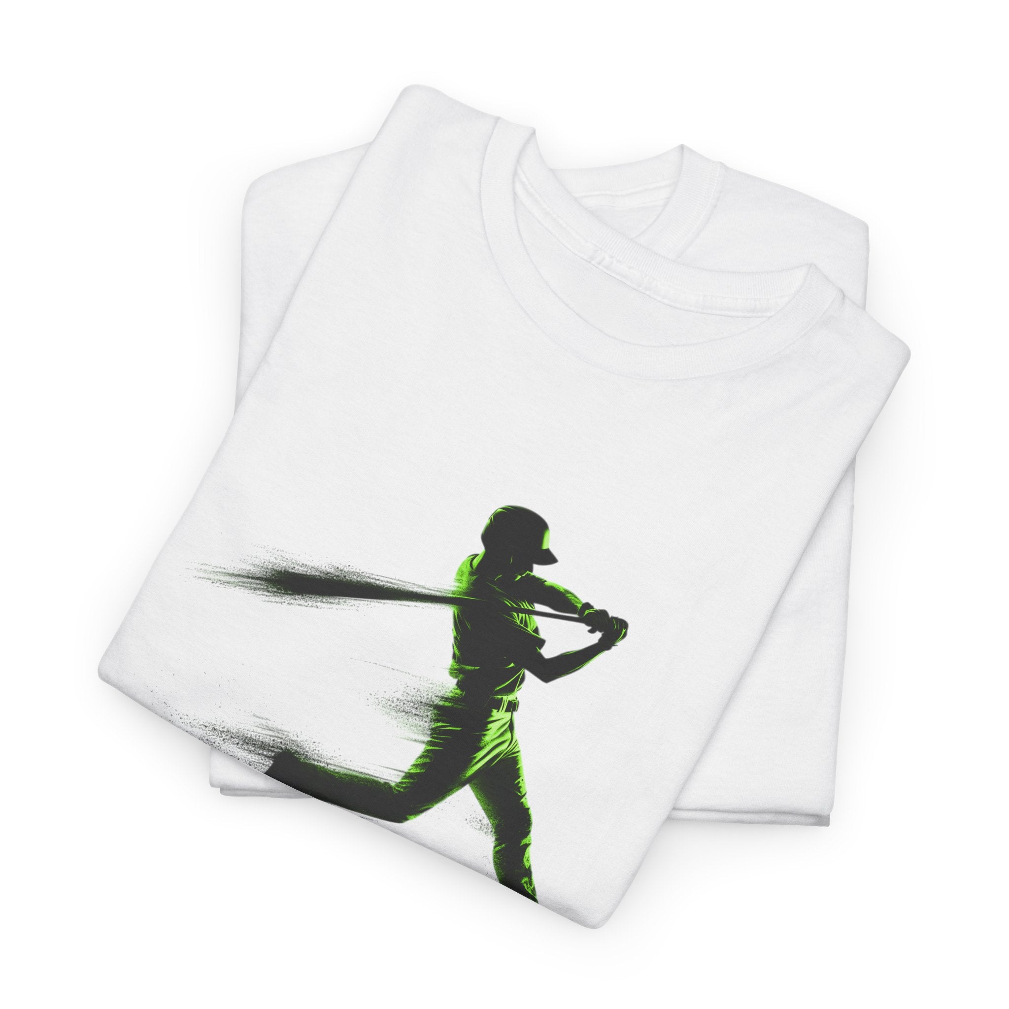 Baseball Batter Silhouette Tee — Fast Swing Sports T‑Shirt