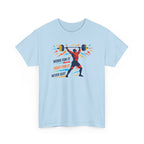 Weightlifting Motivation Tee — “Work For It, Fight For It, Never Quit” Gym Shirt